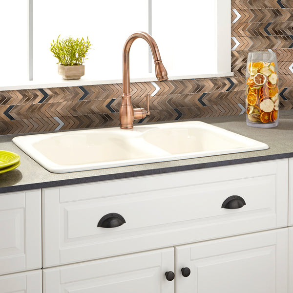 Decopus Peel and Stick Metal Tile Backsplash (Herring Bone,Cheveron, Copper Gold dip with Silver)