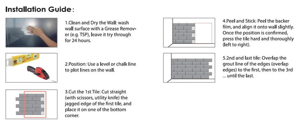 Decopus Soft Tile Peel and Stick Backsplash (Hexagon Carrara Marble Grey White ) 12'' x 12'' x0.1''