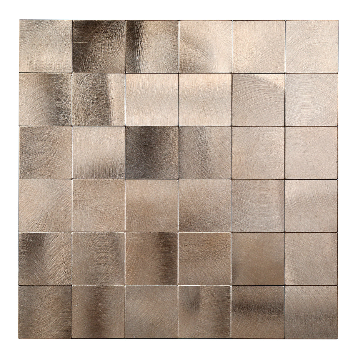 Decopus Copper Metal Tile Backsplash Peel and Stick (Square AC50 Coppe –  decopus_decor, image size:1200x1200