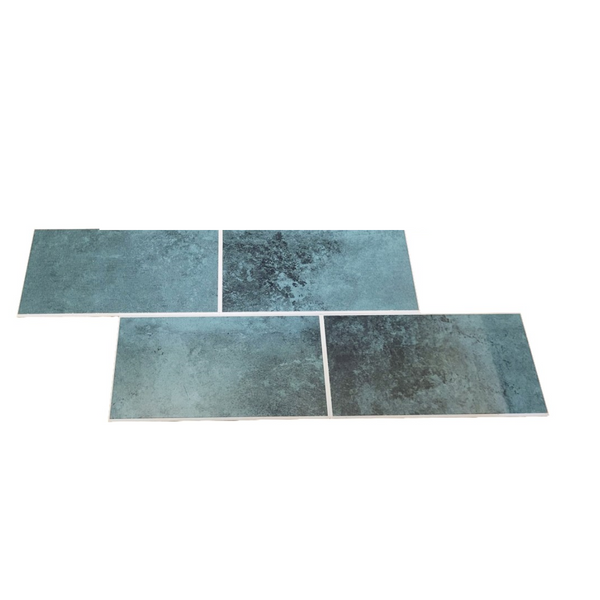 Decopus Subway Tile Peel and Stick Backsplash (Luxury Stone Composite - Green Emerald 10"x12.5" Sheet 10pc/pk) for Kitchen, Bathroom, Car Camper, Wall Accents - Removable, Best Value for Remodeling
