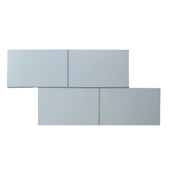 Decopus Subway Tile Peel and Stick Backsplash (Luxury Stone Composite - Ceramic White 10"x12.5" Sheet 10pc/pk) for Kitchen, Bathroom, Car Camper, Wall Accents - Removable, Best Value for Remodeling